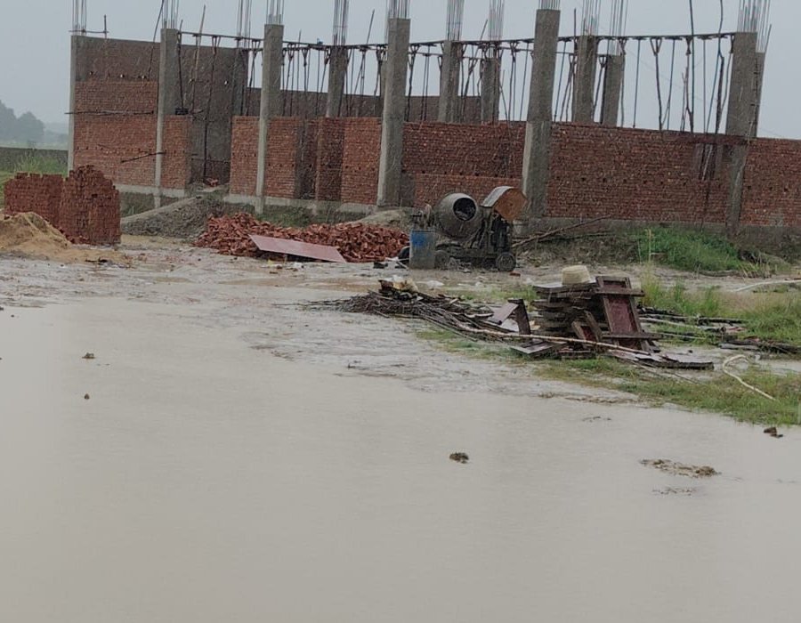 Sudha Dairy Plant construction progress, Bairiya, Gopalganj